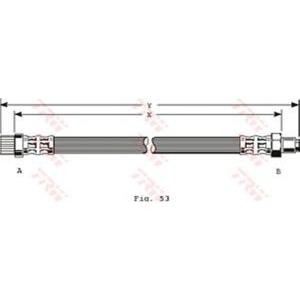 спирачен маркуч TRW PHB372 