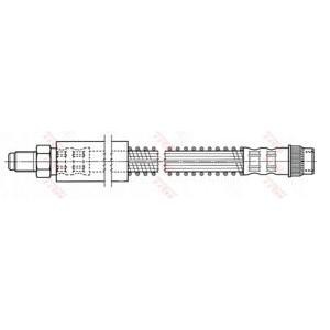 спирачен маркуч TRW PHB484 