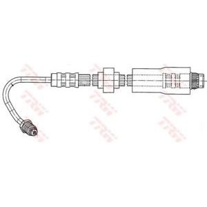 спирачен маркуч TRW PHB543 