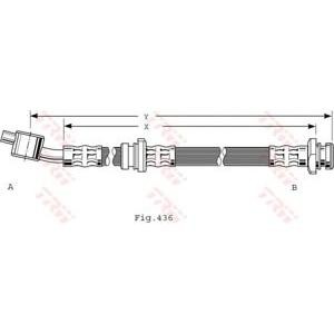 спирачен маркуч TRW PHD480