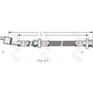 спирачен маркуч TRW PHD481