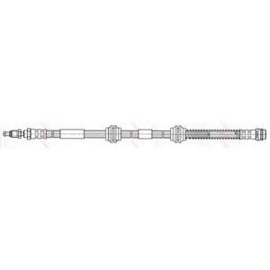 спирачен маркуч TRW PHD558 