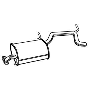 задно гърне WALKER 22174