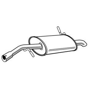 задно гърне WALKER 22306