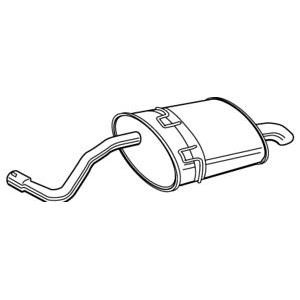 задно гърне WALKER 22346