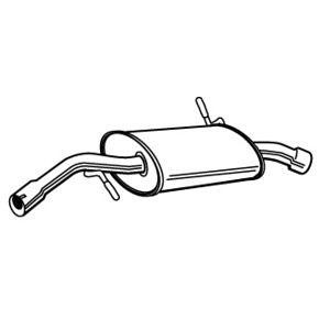 задно гърне WALKER 22635 