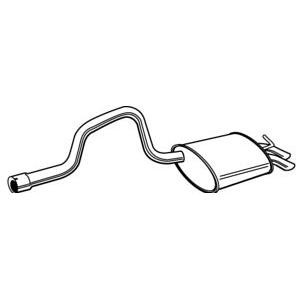 задно гърне WALKER 22653 