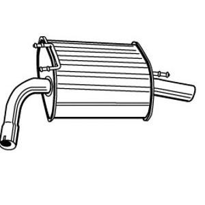 задно гърне WALKER 22781 