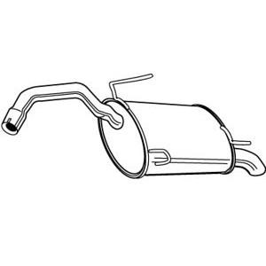 задно гърне WALKER 22841