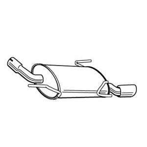 задно гърне WALKER 22960