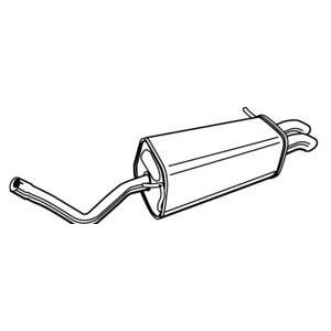 задно гърне WALKER 23362