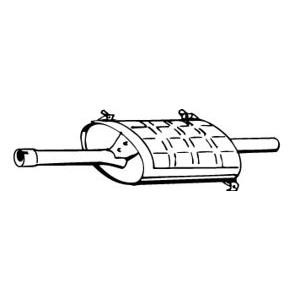 задно гърне WALKER 23378