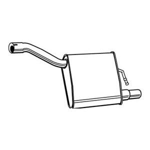 задно гърне WALKER 72329 