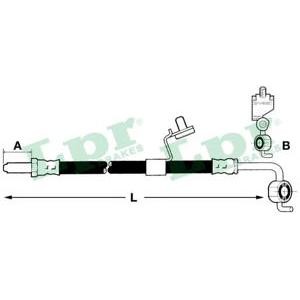 спирачен маркуч LPR 6T46225