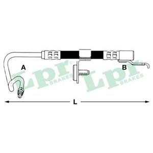 спирачен маркуч LPR 6T46560 