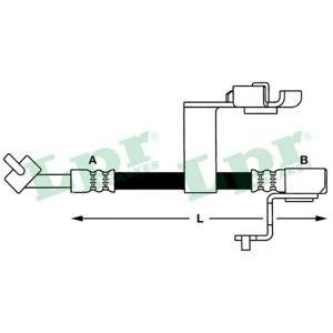 спирачен маркуч LPR 6T46658