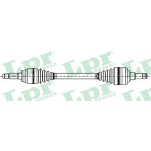 полуоска LPR DS19011