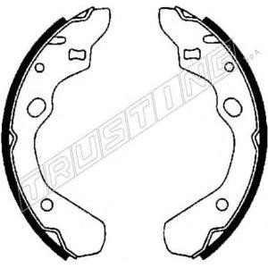 комплект спирачни челюсти TRUSTING 049.141 