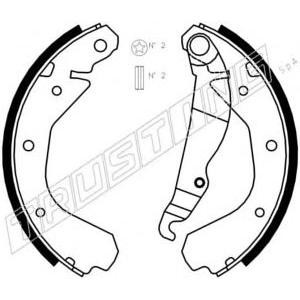 комплект спирачни челюсти TRUSTING 073.162 