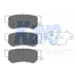 накладки KAVO PARTS KBP-3005 