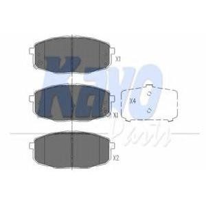 накладки KAVO PARTS KBP-4004 