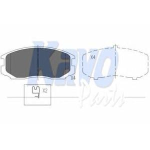 накладки KAVO PARTS KBP-5505 