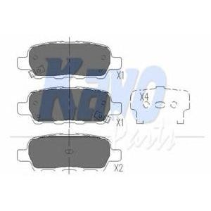 накладки KAVO PARTS KBP-6517 