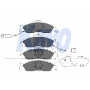 накладки KAVO PARTS KBP-7502 