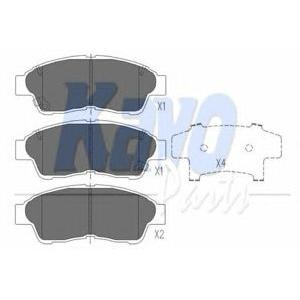 накладки KAVO PARTS KBP-9005 