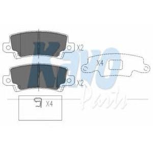 накладки KAVO PARTS KBP-9016 