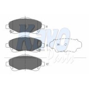 накладки KAVO PARTS KBP-9018 