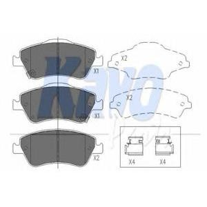 накладки KAVO PARTS KBP-9027 