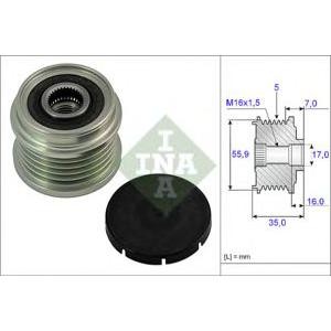 ролка алтернатор INA 535 0007 10 