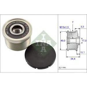 ролка алтернатор INA 535 0164 10 
