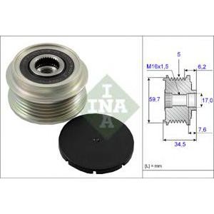 ролка алтернатор INA 535 0034 10 