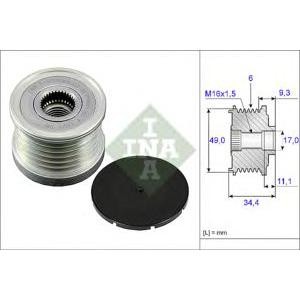 ролка алтернатор INA 535 0075 10