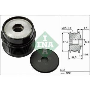ролка алтернатор INA 535 0189 10