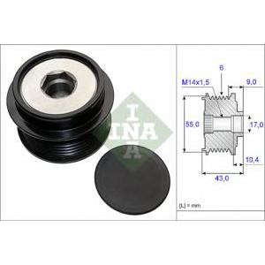 ролка алтернатор INA 535 0208 10
