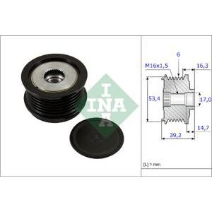 ролка алтернатор INA 535 0236 10