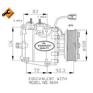 компресор за климатик NRF 32072