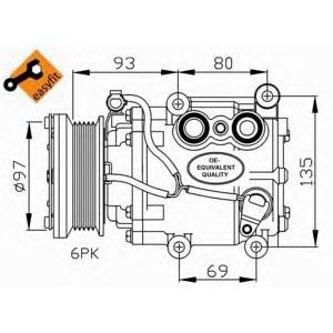 компресор за климатик NRF 32247 