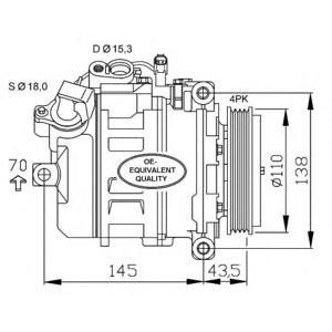 компресор за климатик NRF 32520 