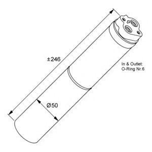 изсушител за климатик NRF 33133