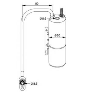 изсушител за климатик NRF 33202
