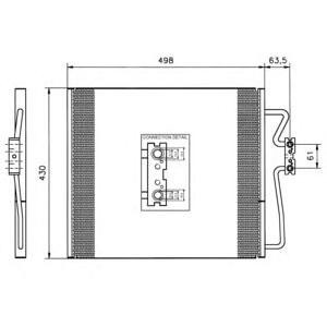 радиатор за климатик NRF 35148