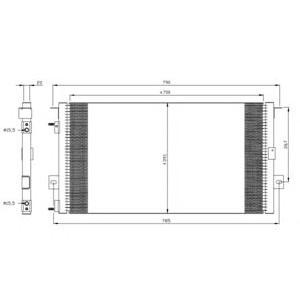 радиатор за климатик NRF 35156