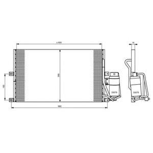 радиатор за климатик NRF 35183