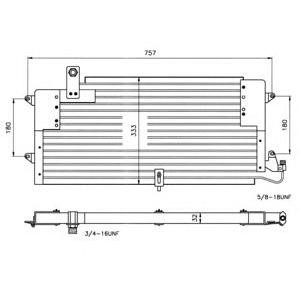 радиатор за климатик NRF 35204 