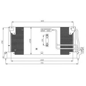 радиатор за климатик NRF 35242 
