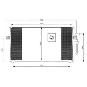 радиатор за климатик NRF 35293
